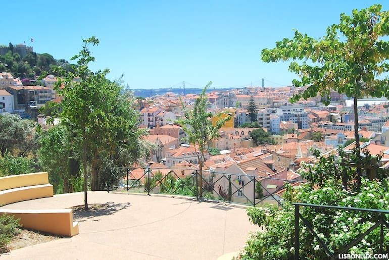 Miradouro do Jardim da Cerca da Graça, Lisboa