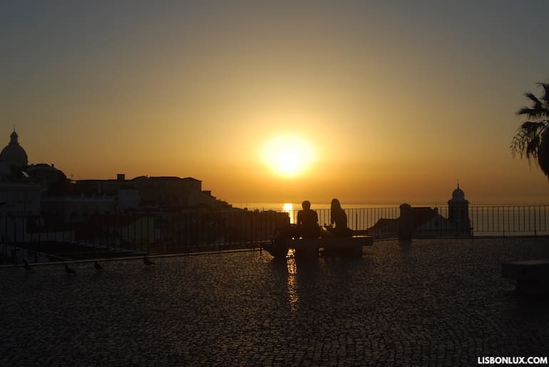 Nascer do Sol, Lisboa